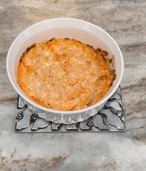 Healthy Buffalo Chicken Dip